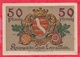 Allemagne 1 Notgeld De 50 Pfenning Stadt Camp Lohr A Main (RARE) Dans L 'état  N °2889 - Collections