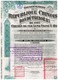 Obligation  - Gouvernement De La République Chinoise - Bon Du Trésor 8% De 1921 - Chemin De Fer De Lung-Tsing-U-Haî - Asie