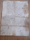 CACHET GENERALITE BORDEAUX 1745  Acte DORDOGNE 1745 Cession Sur Tayac Le Bugue Et Environs - Seals Of Generality