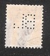 Perfin/perforé/lochung Switzerland No 98  TYPE II 1908-1933 - Hélvetie Assise Avec épée  BL  (31) - Perforés