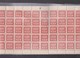 PARAGUAY CORREO AEREO 40 CENTAVOS UPU FULL SHEET HOJA STAMPS TIMBRES WITHOUT CUT AT THE MIDDLE CIRCA 1939s - BLEUP - Paraguay