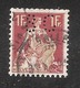 Perfin/perforé/lochung Switzerland No 105  TYPE II 1908-1933 - Hélvetie Assise Avec épée  SC - Perforadas