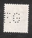 Perfin/perforé/lochung Switzerland No 102 TYPE II 1908-1933 - Hélvetie Assise Avec épée  F.G  Gondrand Frères - Perfins