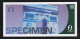 Polymer Test Note "DE LA RUE", IIII (4) Units , Beids. Druck, RRRRR, UNC, 160 X 74 Mm. - Andere & Zonder Classificatie