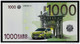 EURO-Note "OPEL 1000 EURO", Gutschein,  Beids. Druck, RRRR, UNC, Ca. 200 X 102 Mm - Sonstige & Ohne Zuordnung