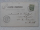 Cpa Legion étrangère  Legionnaire Carte Timbrée En 1901 De  Sidi Bel Abbes Algerie - Régiments