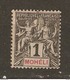 TP NEUF SANS GOMME MOHELI 1 CENTIME - SCANNÉ RECTO VERSO - Used Stamps