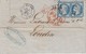 LETTRE. 22 SEPT 1865. PD. DROME. B.BISCARRAT A BOUCHET PAR SUZE-LA-ROUSSE GC 3474. POUR LONDRES. PAID - 1849-1876: Klassik