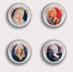 140 X Dolly Parton Music Fan ART BADGE BUTTON PIN SET 1- 4 (1inch/25mm Diameter) - Music