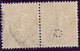 France - Semeuse N°129 - Perforé Tenant à Non-perforé - Rare - (F081) - 1903-60 Semeuse Lignée