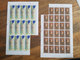 Delcampe - Lot Feuilles Incomplètes De Timbres Belgique - Année 1989 - Non Classés