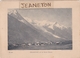 Carte Sur Carton  18 Cm. X 13 Cm.  -  CHAMONIX  Et Le Mont-Blanc - Chamonix-Mont-Blanc