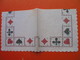 6 Old Paper Napkins.Spade,diamond,club,...(playing Cards) - Company Logo Napkins