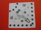 2 Old Paper Napkins.Dice.Gamble Game - Company Logo Napkins