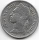 Belgium Congo 50 Centimes 1927 French Km 22  Vf - 1910-1934: Albert I