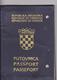 C14  --  CROATIA  --  PASSPORT  -  I.. MODEL  /  1993   /    LADY PHOTO - Historische Dokumente