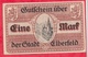 Allemagne 1 Notgeld De 1 Mark Stadt Elberfeld (RARE) Dans L 'état  N °2921 - Collections