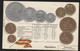 SPAIN - Numismatic Postcard - Set Of Coins - Embossed (APAT#124) - Other & Unclassified