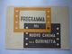 Pieghevole "PROGRAMMA DEL NUOVO CINEMA ALLA QUIRINETTA Gennaio 1942 - Programmi