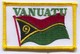 VANUATU -  Blazon, Coat Of Arms, Patch, D 8 X 5 Cm - Ecussons Tissu