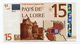 Billet De Banque "15 Euros / Pays-de-Loire" 2008 - CGB - Billet Fictif De Fantaisie 15€ - Banknote - Altri & Non Classificati