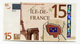 Billet De Banque 15 Euros "Ile-de-France" 2008 - CGB - Billet Fictif De Fantaisie 15€ - Banknote - Other & Unclassified