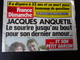 Jacques Anquetil Ensemble De 6 Couvertures De Journaux "Novembre 1987" - Cyclisme