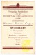 St.-CeciliaFeesten 1929 Koninklijke Stadsharmonie Roeselare - Aandenken Menu 'Gezang Gelach Leute' R. Neirynckx / Lagae - Documentos Históricos