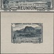 Réunion 1933 Y&T 134. Épreuve D'atelier. Salazie, Mare Aux Poules D'eau Et Piton D'Anchain Culminant à 1356 Mètres - Berge