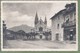 CPSM - ISERE - LE TOUVET - PLACE DE L'ÉGLISE & ROUTE DE GONCELIN - Animation, Pharmacie - CIM / Collection Giroud - Autres & Non Classés