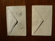 2 ENVELOPPES TIMBREES (Sage Gris 10 Cts Type1) - 1876-1878 Sage (Type I)