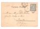 PR6147/ PC-TP Colombia Stamp 5 C Panama Agence Postal 1902 Buzon Panama To Belgium Brussels Arrival Cancellation - Panama