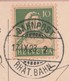 CH Bahnpost Rhät. Bahn 17.09.1923 Mit  10Rp Tellbrust Auf AK Scesaplana Vorarlberg - Lettres & Documents