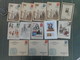 Delcampe - PHILATELIE,  BEAU LOT DE DOCUMENTS PHILATELIQUES FRANCE , 1er JOUR, CARTES, ENVELOPPES, TOUS LES SCANS - Collections (sans Albums)