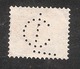 Perfin/perforé/lochung Switzerland No 102  1908-1933 - Hélvetie Assise Avec épée LC  Leu & Co - Perfins