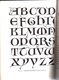 Delcampe - THE ALPHABET And ELEMENTS Of LETTERING: Frederc GOUDY Ed. DOVER PUBLICATIONS, New York 1963 - Autres & Non Classés