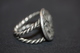 Bague Vintage Signe Du Zodiaque (verseau) Bague Argent ? (pas De Poinçon) 6.4gr - 17.5mm - T55 (réglable) - Bagues