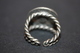 Bague Vintage Signe Du Zodiaque (verseau) Bague Argent ? (pas De Poinçon) 6.4gr - 17.5mm - T55 (réglable) - Bagues