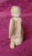 Angelot Priant Miniature En Ivoire Sculpté  - Statue Statuette Art Asie - Autres & Non Classés