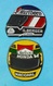 2 PIN'S  //  ** CASQUES PILOTES / AYRTON SENNA / GERHARD BERGER ** - Automobile - F1