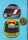 2 PIN'S  //  ** CASQUES PILOTES / AYRTON SENNA / GERHARD BERGER ** - Car Racing - F1