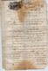 VP14.171 - TORINO -TURIN 1784 - 2 Documents Concernant Feu Le Notaire JACQUIER De TANINGES En FAUCIGNY Décédé à CHAMBERY - Manoscritti