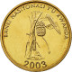 Monnaie, Rwanda, 10 Francs, 2003, TTB+, Brass Plated Steel, KM:24 - Rwanda