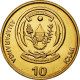 Monnaie, Rwanda, 10 Francs, 2003, TTB+, Brass Plated Steel, KM:24 - Rwanda