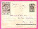 MADAGASCAR -  LETTRE ENTIER POSTAL VOYAGEE DEPART MAJUNGA POUR PARIS AU VERSO CACHET CIRE HM - Briefe U. Dokumente