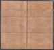 1928-124 CUBA REPUBLICA. 1928. 5c CHARLES LINDBERGHT. GOMA ORIGINAL. BLOCK 6. - Neufs