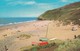 Postcard The Beach Penbryn [ Landrover Land Rover On The Right ] My Ref  B12786 - Cardiganshire