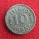 Iceland  10 Aurar 1942 KM# 1a  Islandia Islande Island Ijsland - Islande