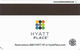 Hyatt Place - Hotel Room Key Card - Hotel Keycards