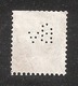 Perfin/perforé/lochung Switzerland No 99  1908-1933 - Hélvetie Assise Avec épée Bv Schweizerischer Bankverein - Perforadas